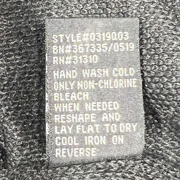 AGB Sweater Dress Womens Large All Over Leopard Print Ballet Neck‎ Charcoal - Picture 8 of 9